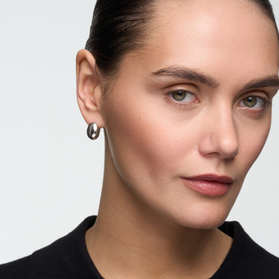 Kolczyki srebrne - Bubble