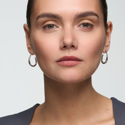 Kolczyki srebrne - Bubble