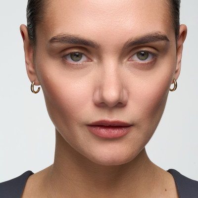 Kolczyki złote - Bubble