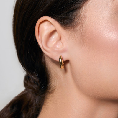 Kolczyki złote - łezki - La Prima