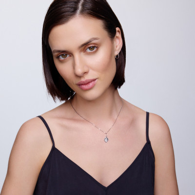 Zawieszka srebrna - medalik