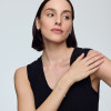 Bransoletka srebrna - koniczyna - Flora