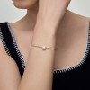 Bransoletka srebrna z perłą - Pearls