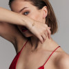 Bransoletka złota - serce