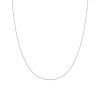 Łańcuszek srebrny - kulki - 75 cm