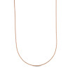 Łańcuszek z różowego złota - fantazyjny - 42 cm