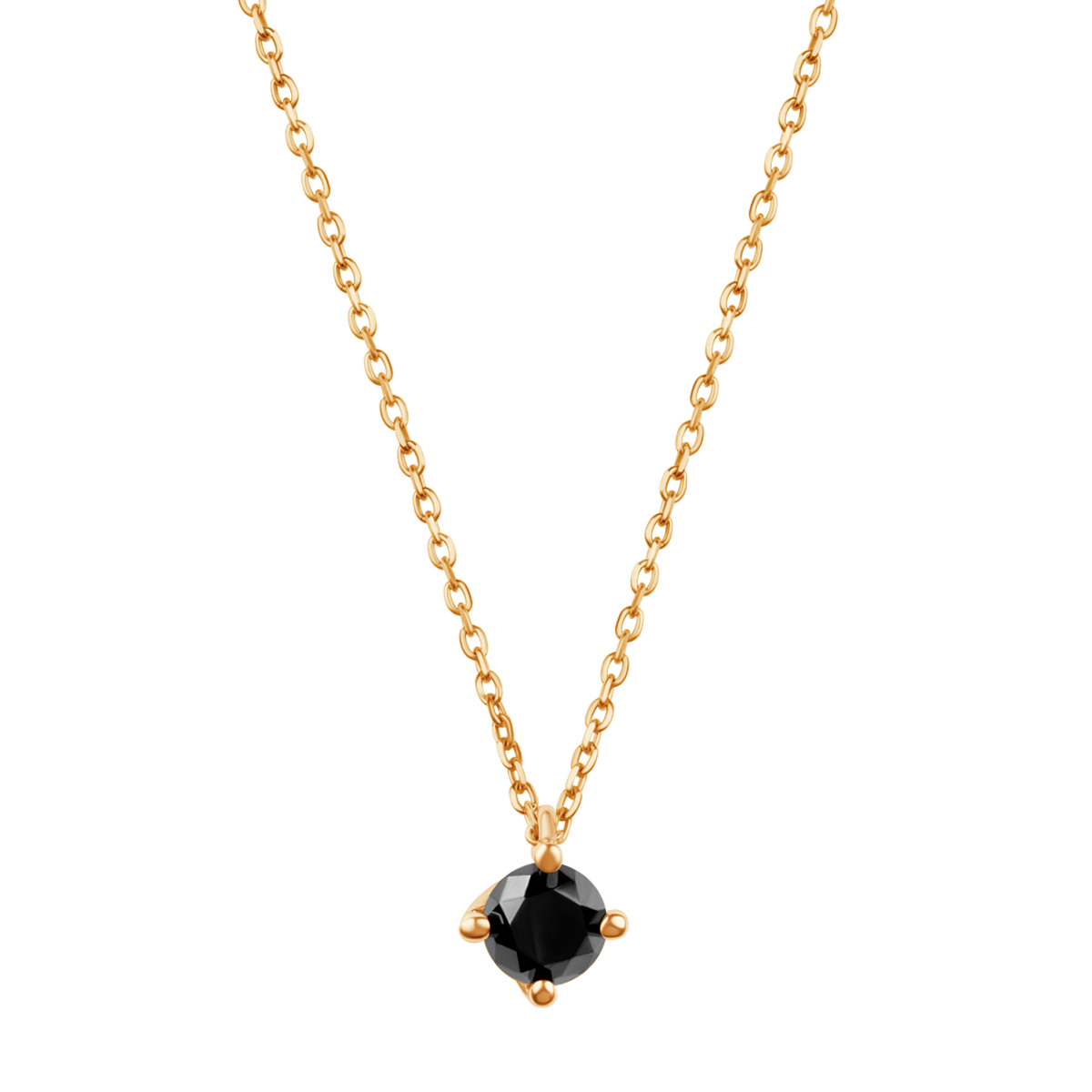 割引価格 - diamentem czarnym z złoty Naszyjnik 0,33 Valentine - ct シャツ/ブラウス(長袖/七分)