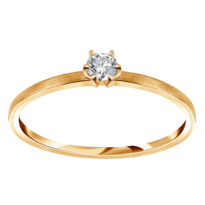 pierścionek-złoty-satynowany-z-diamentem-lotos-1