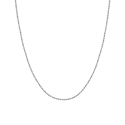 Łańcuszek srebrny - kord - 55 cm