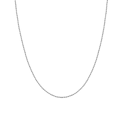 Łańcuszek srebrny - kord - 55 cm