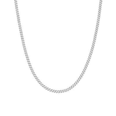Łańcuszek srebrny - pancerka - 4 mm