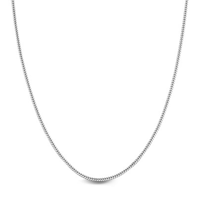 Łańcuszek srebrny - spiga - 1,2 mm