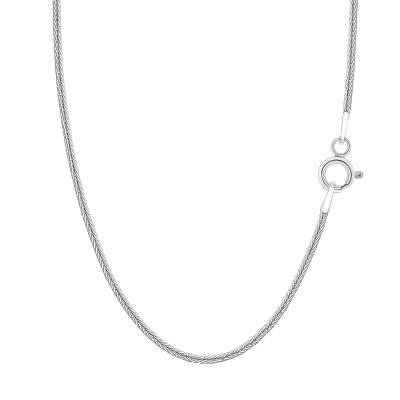 Łańcuszek srebrny - spiga - 1,2 mm