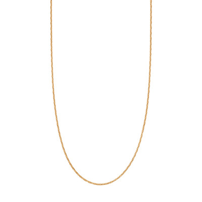 Łańcuszek złoty - ankier - 45 cm