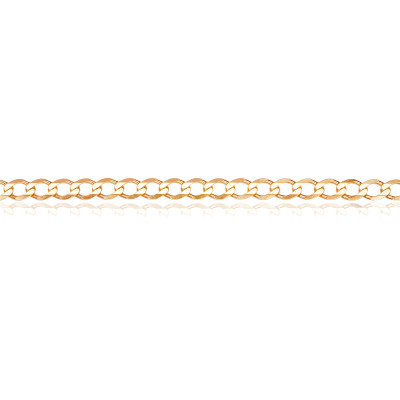 Łańcuszek złoty - gral - 55 cm