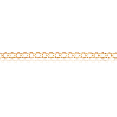 Łańcuszek złoty - gral - 65 cm