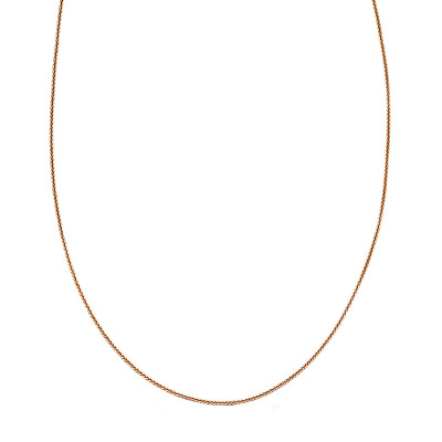 Łańcuszek złoty - spiga - 40 cm