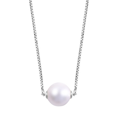 Naszyjnik srebrny z perłą - Pearls