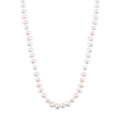 Naszyjnik z białych pereł - Pearls