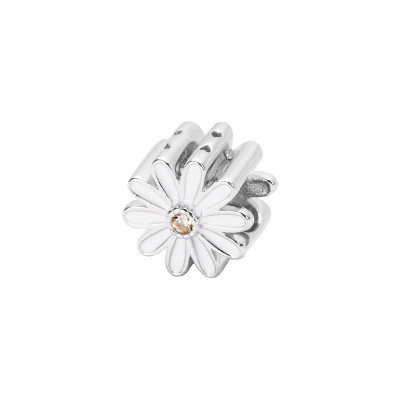 beads-srebrny-pokryty-emalią-z-cyrkonią-kwiat-dots--1