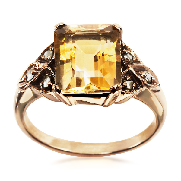pierścionek-złoty-z-cytrynem-i-diamentami-kolekcja-wiktoriańska--1