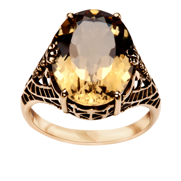 pierścionek-złoty-z-cytrynem-kolekcja-wiktoriańska-1