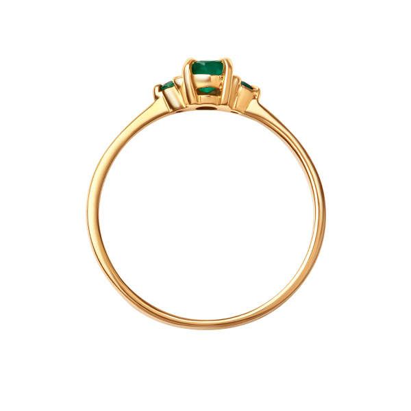 pierścionek-złoty-ze-szmaragdami-kolekcja-wiktoriańska--2