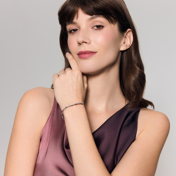 Bransoletka srebrna - Gloss