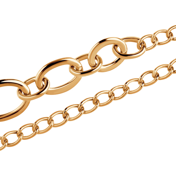 Bransoletka złota - Chains