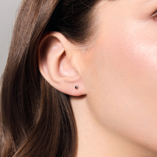 Kolczyki srebrne - kulki - Mini