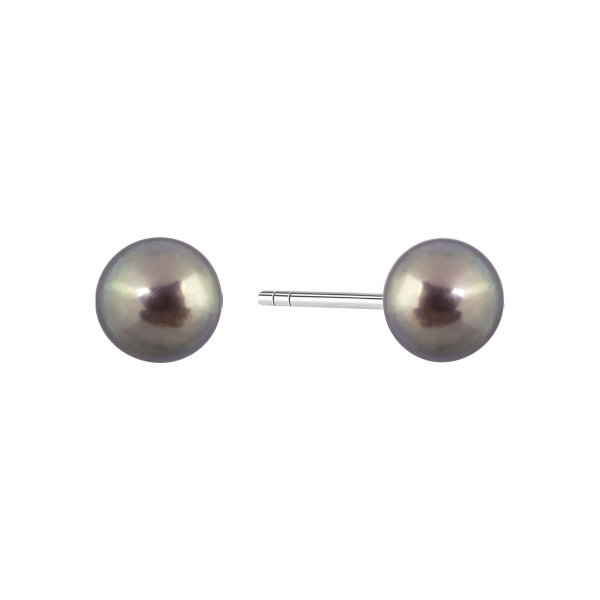 Kolczyki srebrne z perłami - Pearls