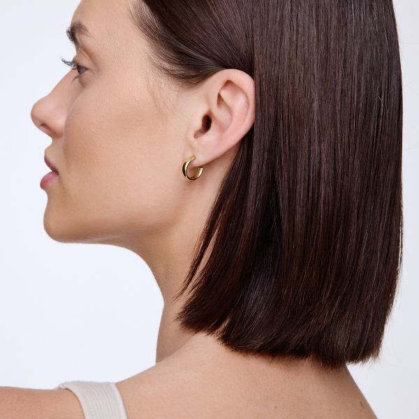 Komplet biżuterii złotej - klasyczny