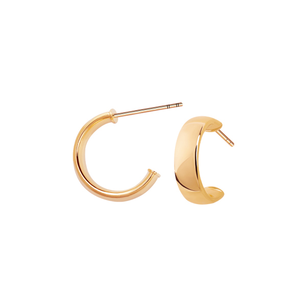 Komplet biżuterii złotej - klasyczny