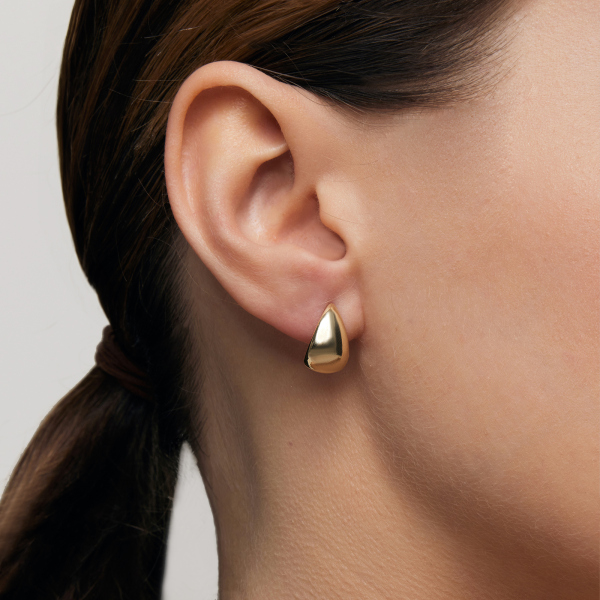 Kolczyki złote - łezki - La Prima