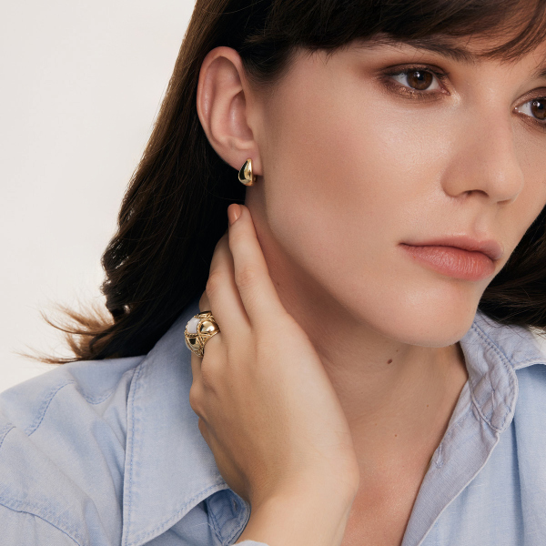 Kolczyki złote - La Prima