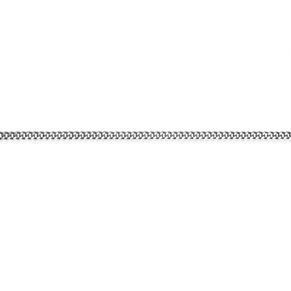 Srebrny łańcuszek - pancerka - 1,5 mm