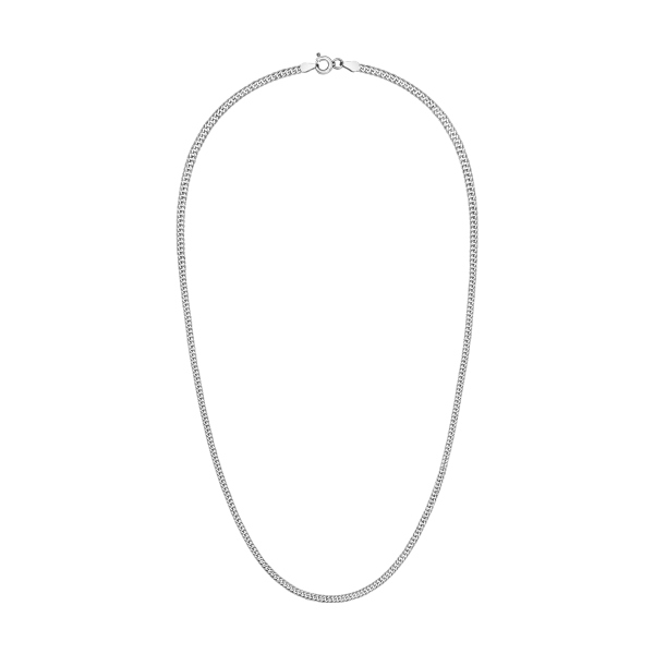 Łańcuszek srebrny - gral - 55 cm