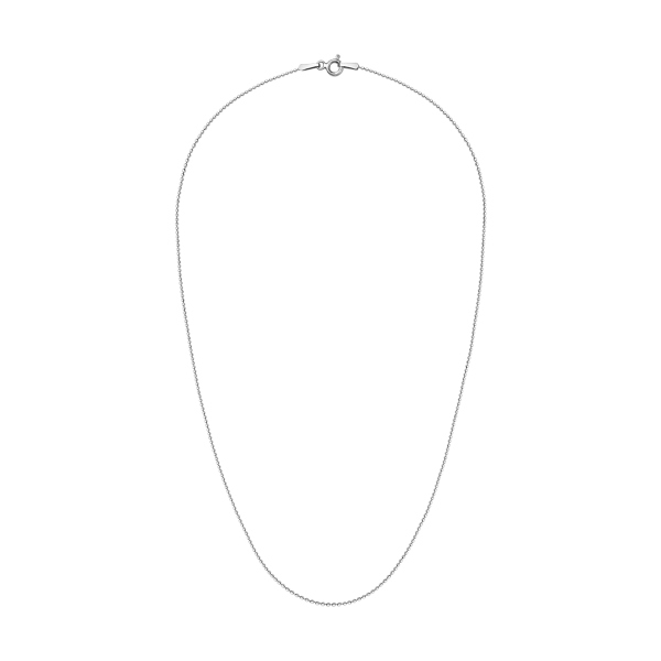 Łańcuszek srebrny - kulki - 1 mm
