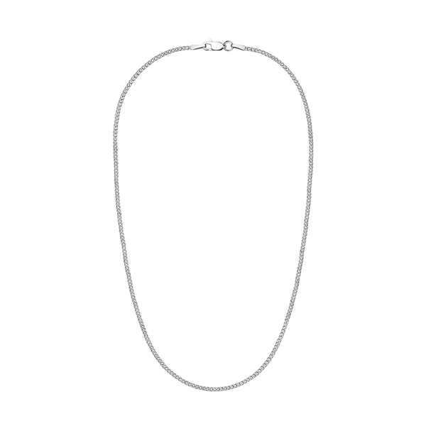 Łańcuszek srebrny - pancerka - 2 mm