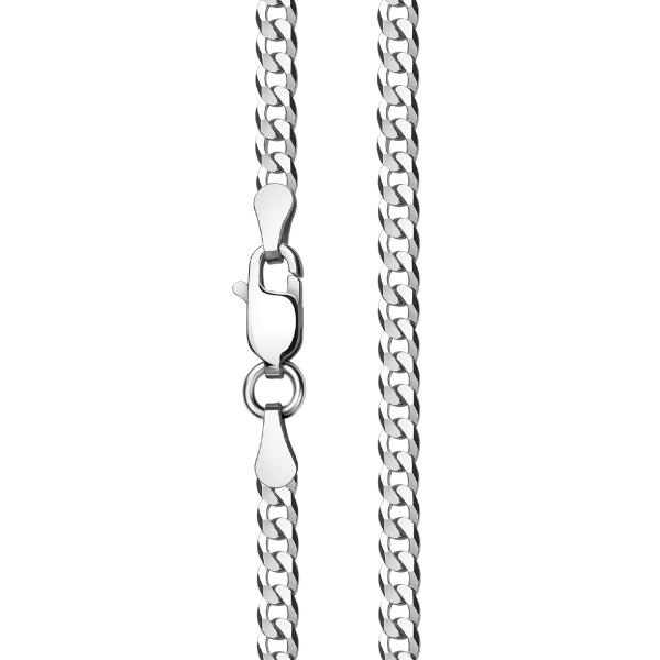 Łańcuszek srebrny - pancerka - 3,5 mm