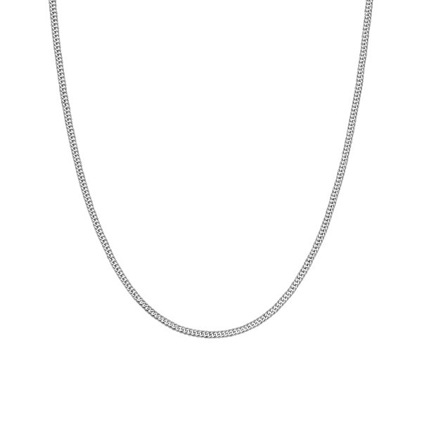 Łańcuszek srebrny - romb - 45 cm