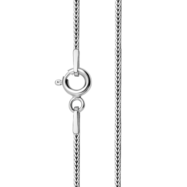Łańcuszek srebrny - spiga  - 1,2 mm