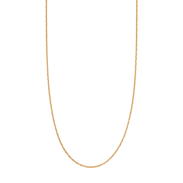 Łańcuszek złoty - ankier - 45 cm