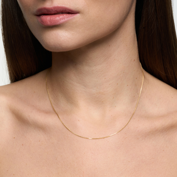 Łańcuszek złoty - lisi ogon