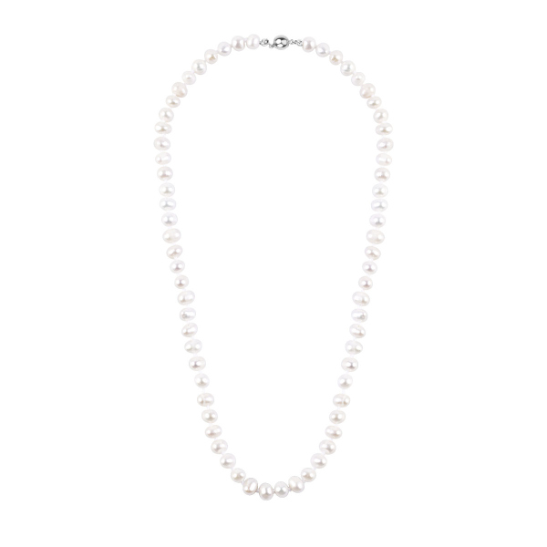 Naszyjnik z białych pereł - Pearls