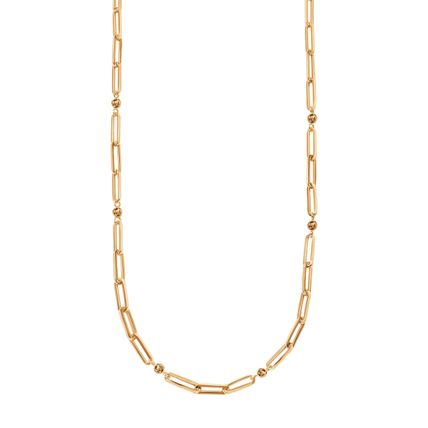 Naszyjnik złoty - kulki - Chains