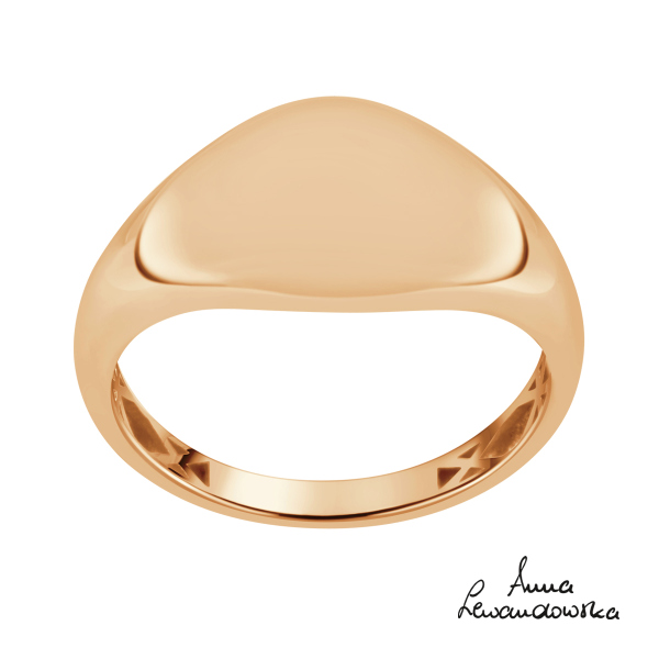 Pierścionek złoty - sygnet - La Prima