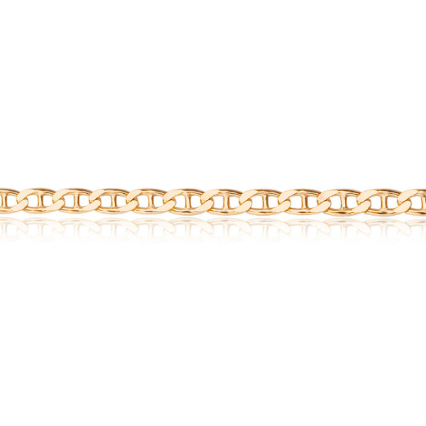 Łańcuszek złoty - ankier - 45 cm