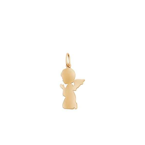 Zawieszka złota - anioł - Mini