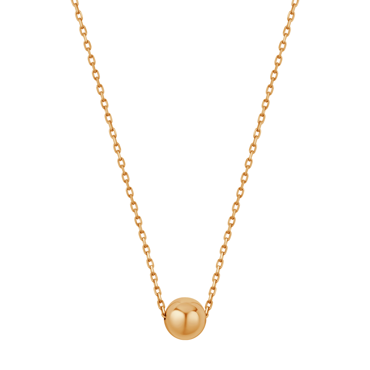 YES Naszyjnik złoty - kulka - La Prima